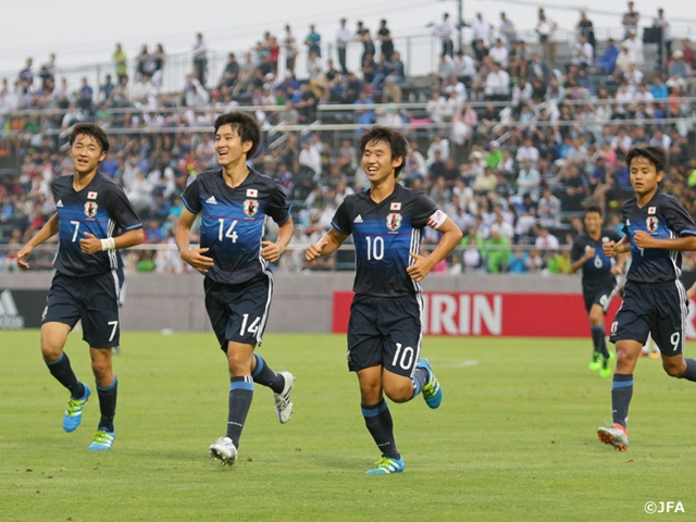 U-16 Japan National Team won the 1st match of the International Dream Cup 2016