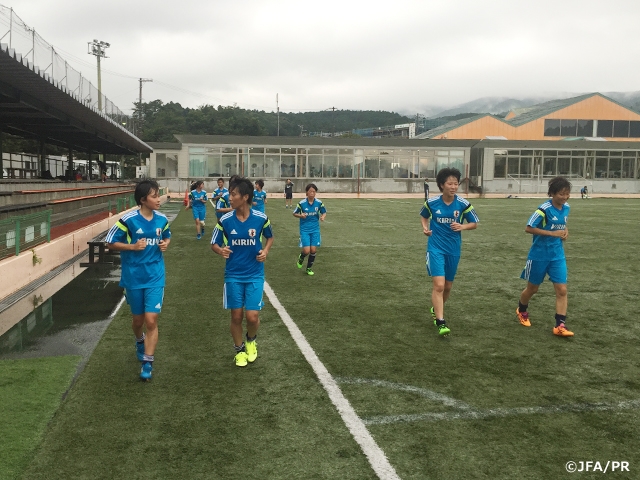 U-17 Japan Women’s National Team short-listed squad kick off training camp in Shizuoka