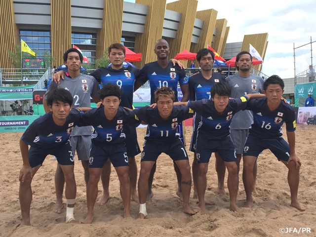 Japan Beach Soccer National Team played their 3rd game of China tour against Vietnam