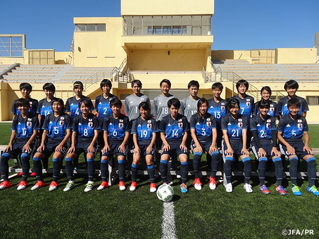 U-17 Japan Women's National Team arrive in Jordan, the site for FIFA U-17 Women’s World Cup