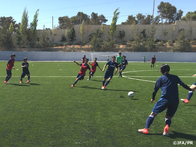 U-17 Japan Women’s National Team hold official training session prior to FIFA U-17 Women’s World Cup Jordan 2016