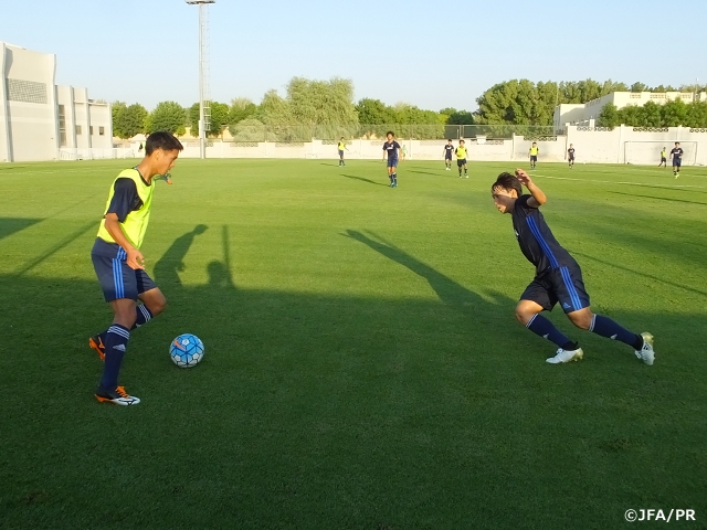 Second and third day in Dubai – U-19 Japan National Team’s preparation for 2016 AFC U-19 Championship in Bahrain