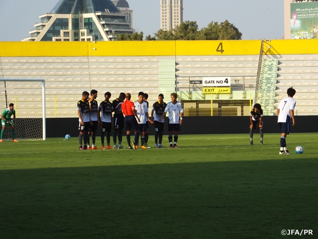 U-19 Japan National Team win last practice game in Dubai before AFC U-19 Championship Bahrain 2016