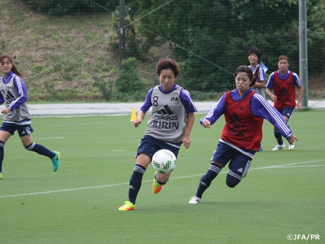 U-20 Japan Women's National Team start training in Shizuoka