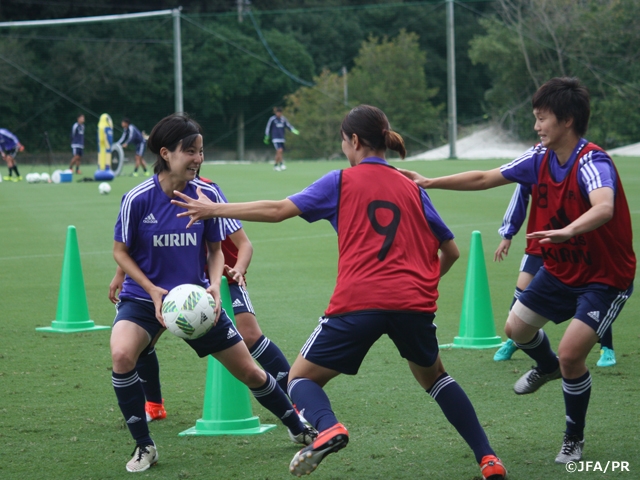 U-20 Japan Women’s National Team short-listed squad checked tactics in defence and offence
