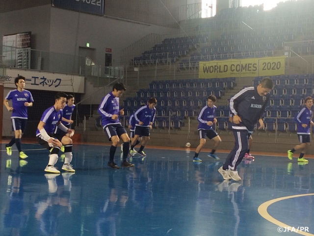 U-19 Japan futsal squad – Second week of training camp starts in Nagoya