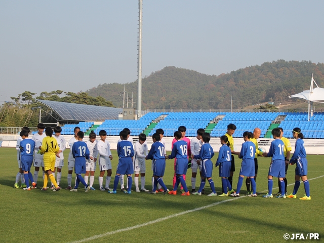 U-13 Japan Women's Selection Team hold Korea scoreless, grab second straight win at Korea Republic Trip