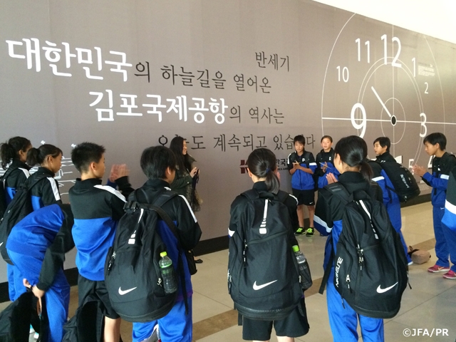 JFAエリートプログラム女子U-13韓国遠征 全プログラムを終え、帰国