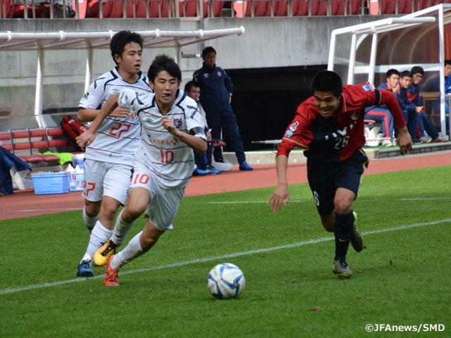 Match between top two on final matchday of Prince Takamado Trophy U-18 Premier League EAST