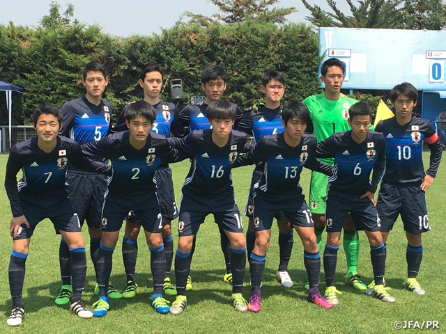 U-16 Japan squad win final group league match but sent to consolation final at COPA UC 2016 in Chile