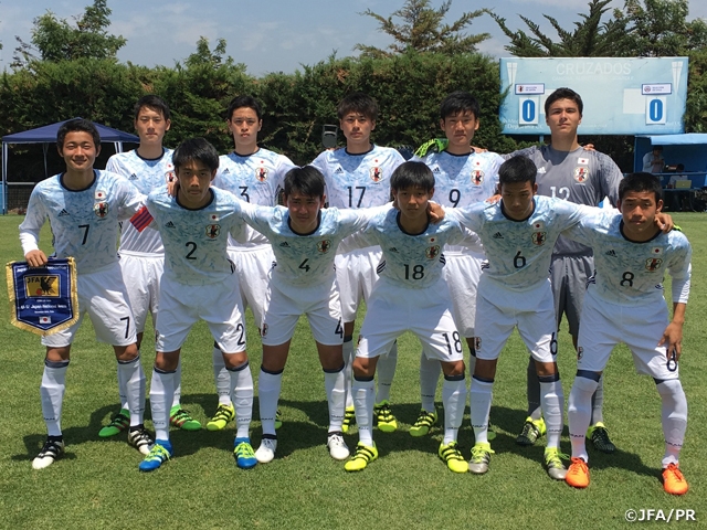 U-16 Japan squad fall to home team Chile after penalty shootout in COPA UC 2016