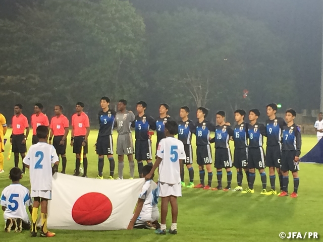 SPORT FOR TOMORROW South Asia - Japan U-16 Football Exchange Programme: U-15 Japan’s first match against U-16 Sri Lanka
