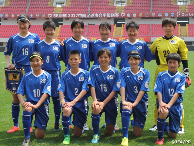 U-14日本女子選抜　初戦を白星で飾る