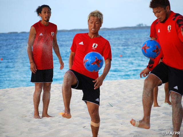 For group stage’s last match against Brazil, Japan’s beach squad finish final preparation