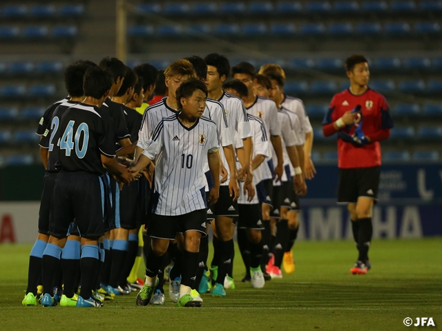U 日本代表 ジュビロ磐田との練習試合に1 0で勝利 Jfa 公益財団法人日本サッカー協会