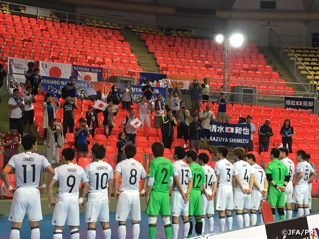 U-20 Japan Futsal National Team beat Vietnam to get through to final round in AFC U-20 Futsal Championship