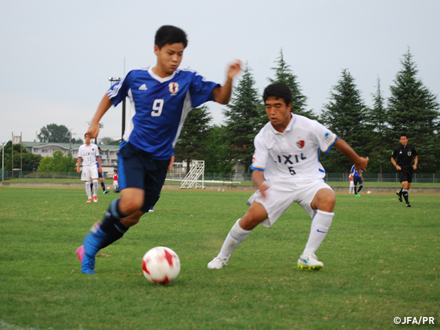 U-15日本代表　AFC U-16選手権2018予選前最後のトレーニングマッチを実施