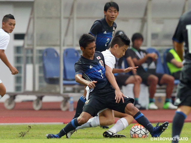 U-15日本代表 AFC U-16選手権2018予選 初戦でグアム代表に快勝スタート！