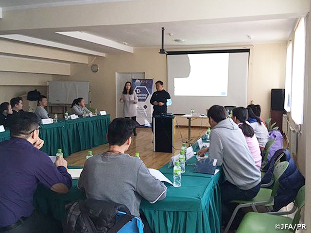 JFA Class D Coach Training Course held in Mongolia