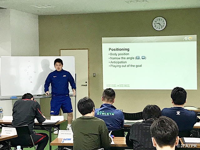 AFC Futsal GK Coaching Course Level 1 held in Ibaraki for 2nd time in Japan
