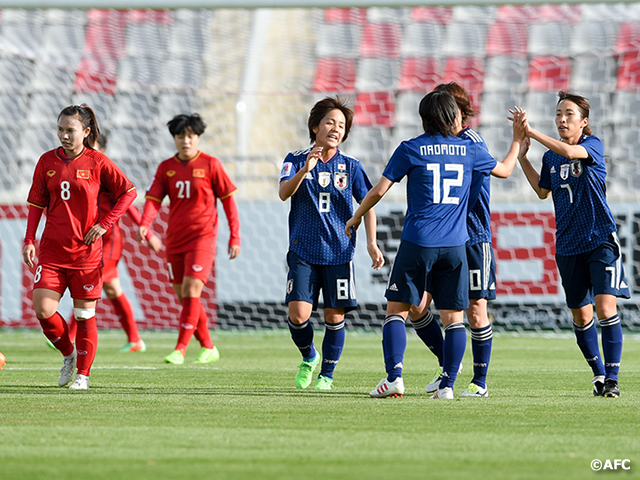 Defending Champions Nadeshiko Japan Starts Off With 4 0 Victory At Afc Women S Asian Cup Jordan