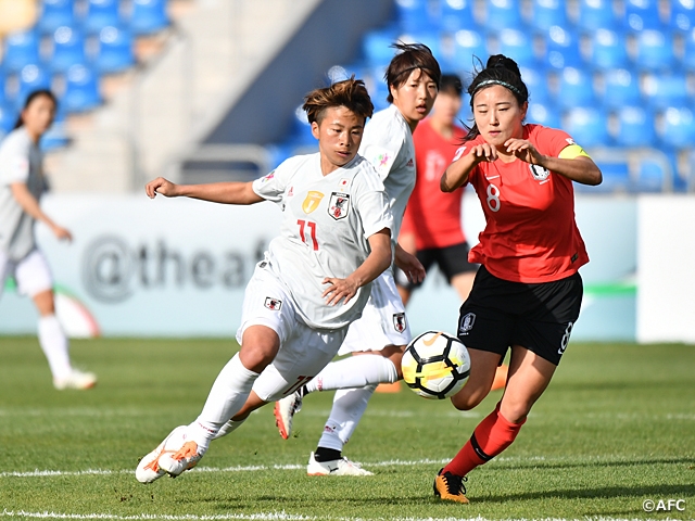 Nadeshiko Japan’s match against Korea Republic ends in a scoreless draw at AFC Women's Asian Cup Jordan 2018