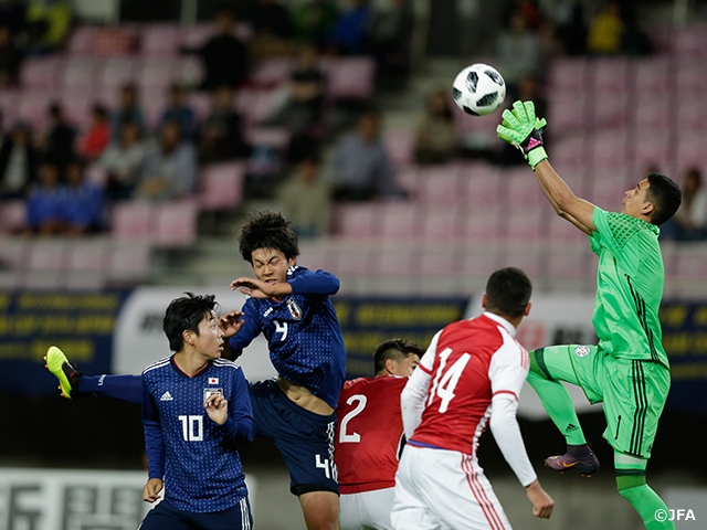 U-16 Japan National Team loses to Paraguay in their first match of the International Dream Cup