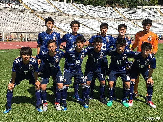 U-18 Japan National Team missed out on the title with loss against Norway in the 24th Lisbon International U18 Tournament