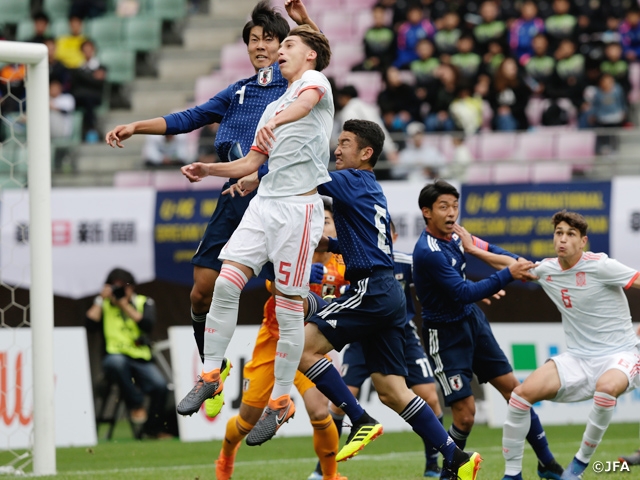 U-16日本代表、スペインとの最終戦に敗れる～U-16インターナショナルドリームカップ2018 presented by 朝日新聞～