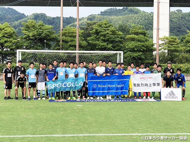 ろう者サッカー男子日本代表候補 強化合宿を開催 Jfa 公益財団法人日本サッカー協会