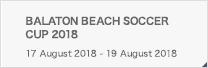 BALATON BEACH SOCCER CUP 2018