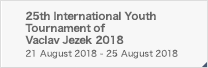 25th International Youth Tournament of Vaclav Jezek 2018