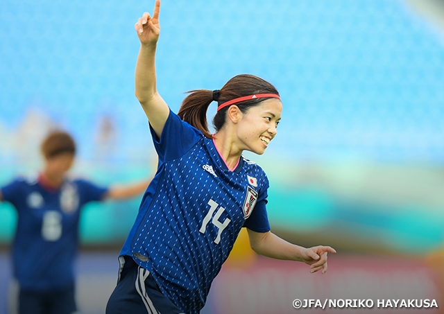 Nadeshiko Japan (Japan Women's National Team)  advances to Semi-Final with win over Korea DPR at the 18th Asian Games 2018 Jakarta Palembang