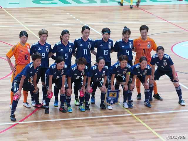 Japan Women's Futsal National Team loses second international friendly match against Portugal 0-4