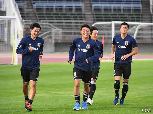 SAMURAI BLUE、4選手がチーム合流、練習も本格化