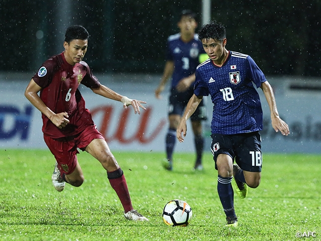U-16 Japan National Team starts off the tournament with a victory at the AFC U-16 Championship Malaysia 2018
