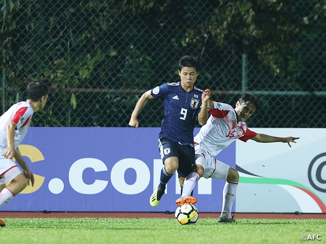 U-16 Japan National Team shares a point with Tajikistan at the AFC U-16 Championship Malaysia 2018
