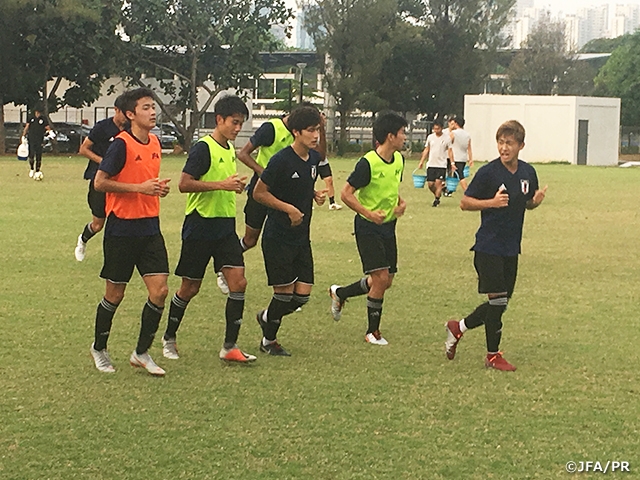 U-19日本代表 暑熱対策も継続中～AFC U-19選手権インドネシア2018～