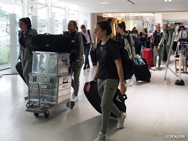 Norway Women’s National Team arrives to Japan ahead of International Friendly Match against Nadeshiko Japan (11/11＠Tottori)
