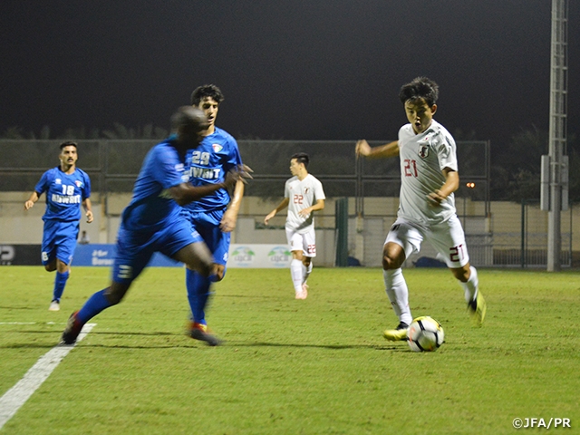 U-21日本代表、5-0でクウェートに勝利　アラブ首長国連邦遠征（11/11～21）【ドバイカップU-23】