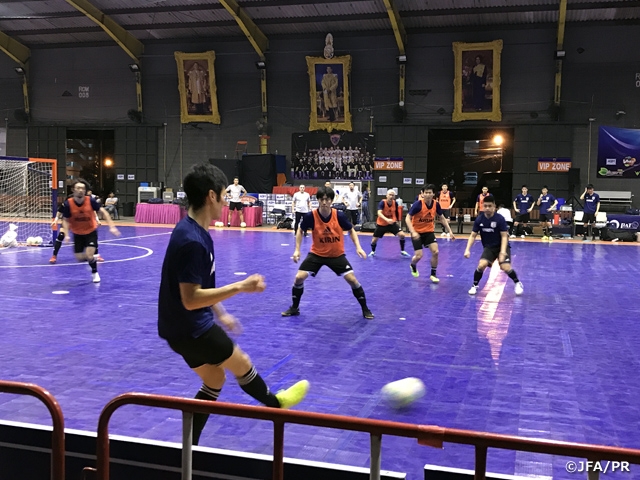 Japan Futsal National Team begins training in Bangkok ahead of International Friendly Match against Thailand Futsal National Team