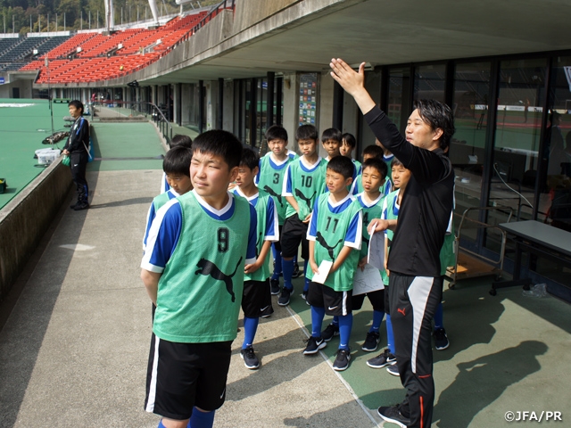 JFAアカデミー熊本宇城　11期生が「Jリーグの大会運営補助」を実施