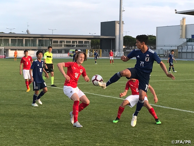 U-15 Japan National Team wins over Austria to advance to the Final of the 16th Delle Nazioni Tournament