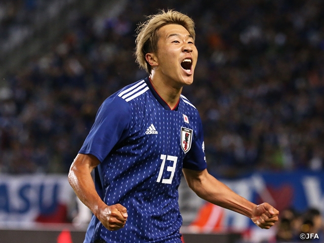 SAMURAI BLUE earns victory with Nagai’s brace at the KIRIN CHALLENGE CUP 2019