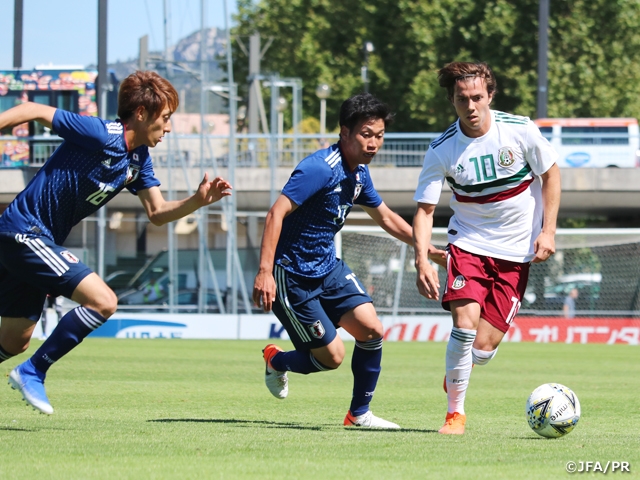 U-22 Japan National Team advances to Final after defeating Mexico in penalty shootouts at the 47th Toulon International Tournament 2019