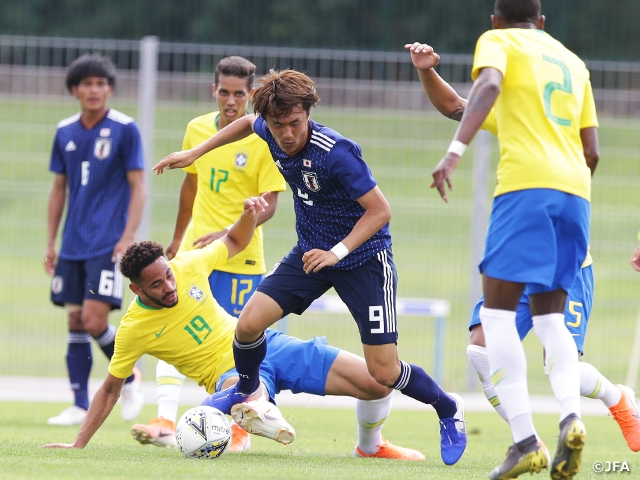 U-22 Japan National Team finishes as runners-up after losing to Brazil in penalty shootouts at the 47th Toulon International Tournament 2019
