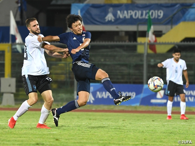 Japan Universiade National Team wins over Argentina 3-0 at the 30th Summer Universiade Napoli 2019
