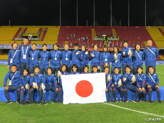 Japan Women's Universiade National Team finishes as runners-up after losing to DPR Korea at the Final of the 30th Summer Universiade Napoli 2019