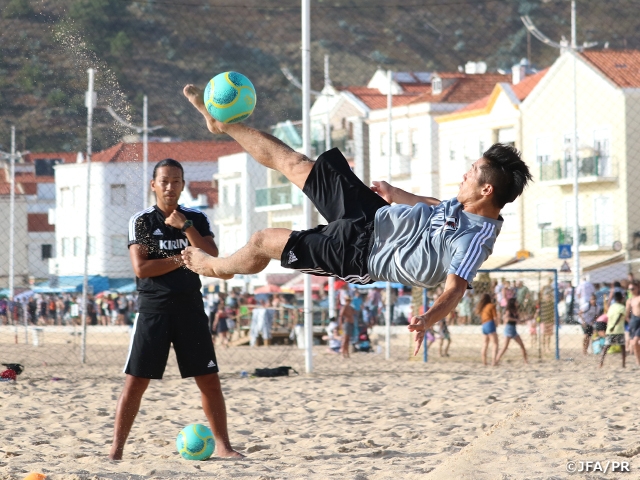  ビーチサッカー日本代表、ポルトガルへ到着 ～ポルトガル遠征（8/8～17＠ポルトガル/ナザレ）BSWW Mundialito Nazare 2019