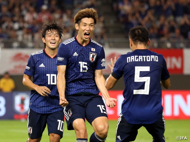 SAMURAI BLUE earns win over Paraguay with the help of Osako and Minamino’s goals at the KIRIN CHALLENGE CUP 2019